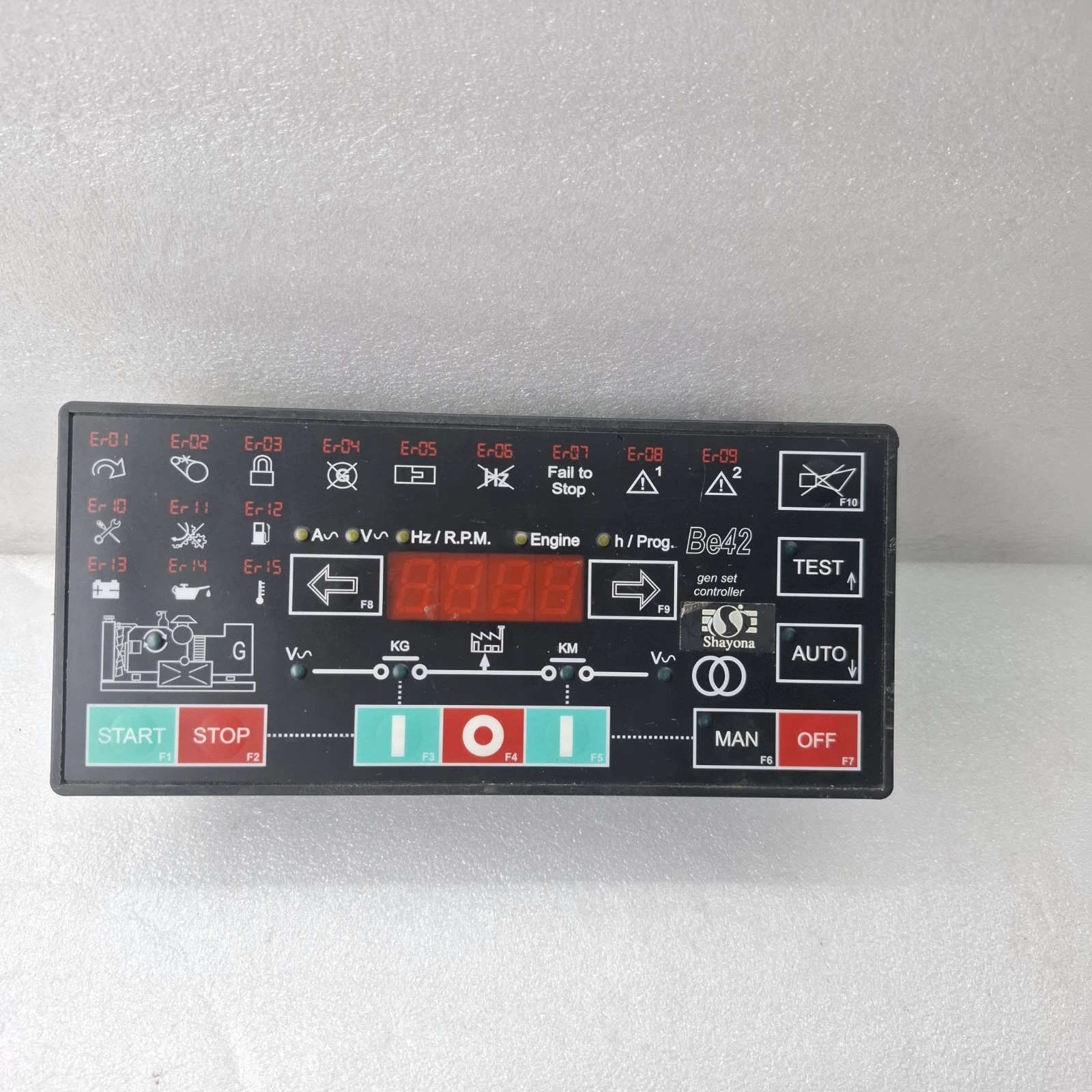 Used Bernini BE42 Genset Controller-Generator Control Panel Be42